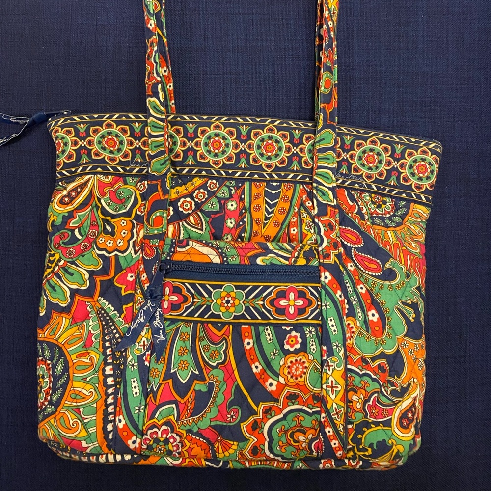 Vera Bradley Villager Tote in Venetian Paisley